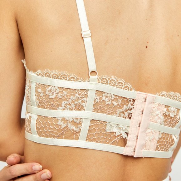 NWT Free People Lyric Longline Bralette / Crushed Combo - Picture 4 of 6